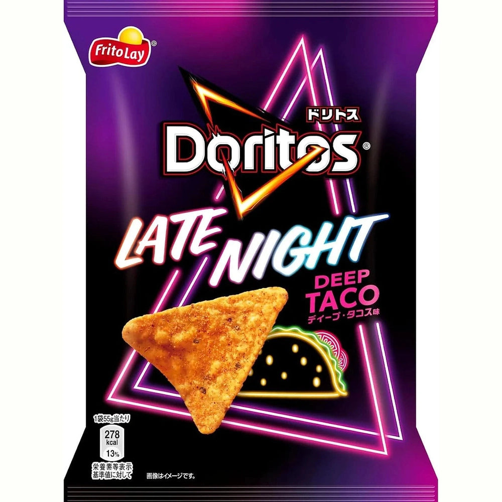 Doritos Japan Late Night Deep Taco - My American Shop