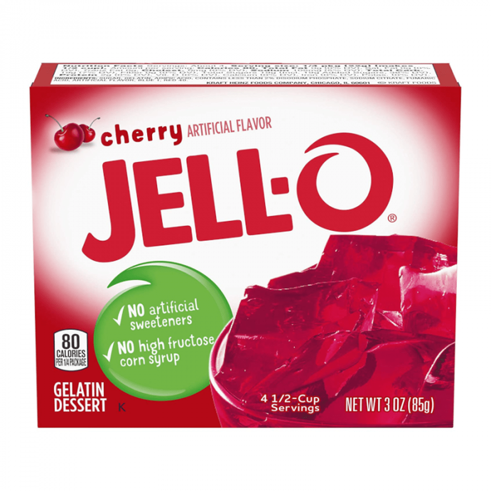 Jell-O Gelatin Cherry