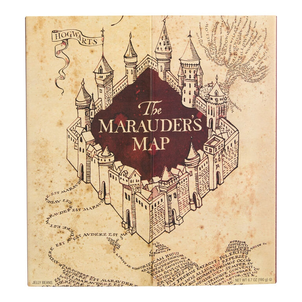 Jelly Belly Harry Potter Marauder's Map Advent Calendar - My American Shop