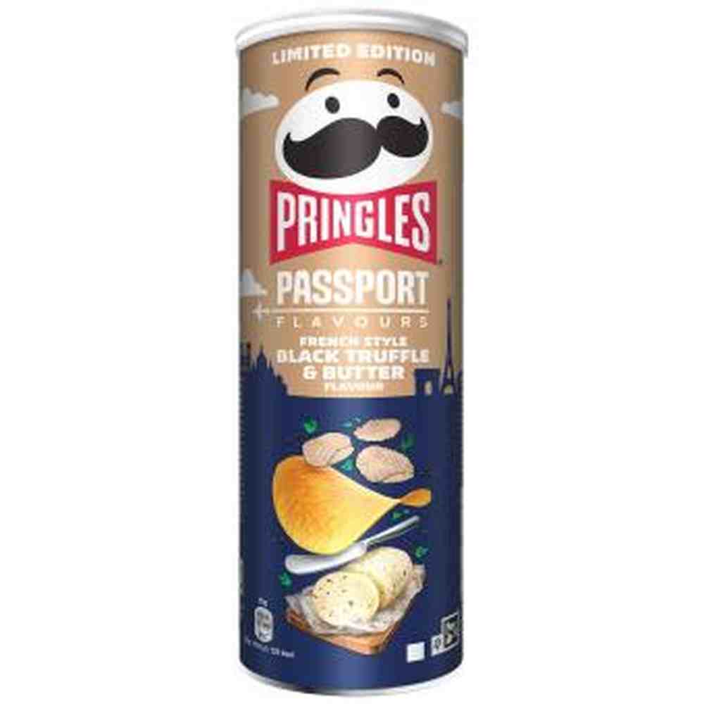 Pringles Chips Passport Black Truffle & Butter