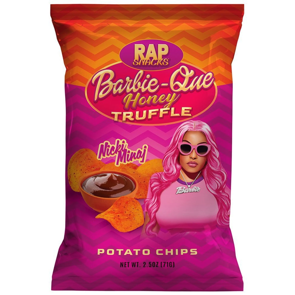 Rap Snacks Chips Nicki Minaj BBQ & Honey & Truffle - My American Shop