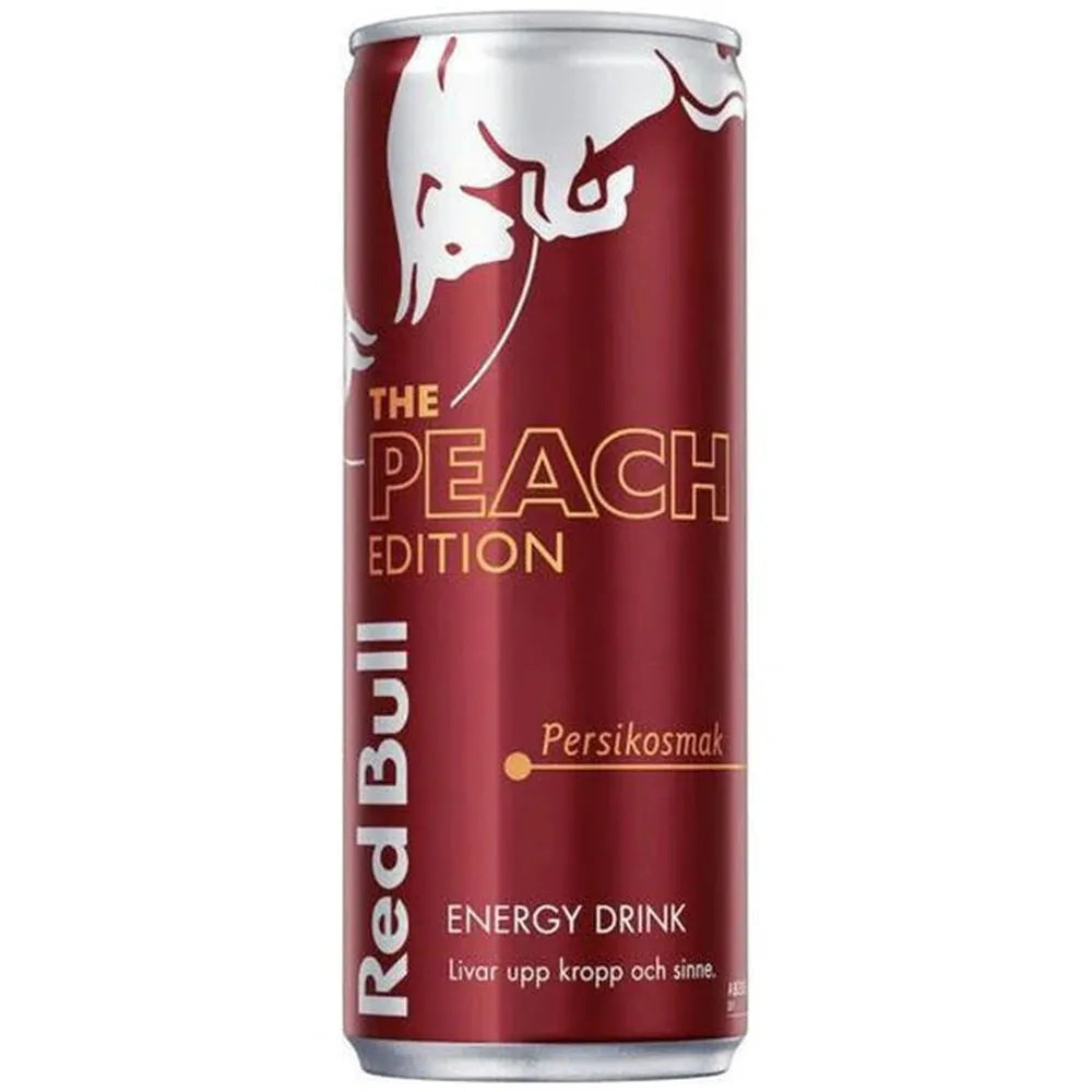 Red Bull Energy Drink Peach - My American Shop