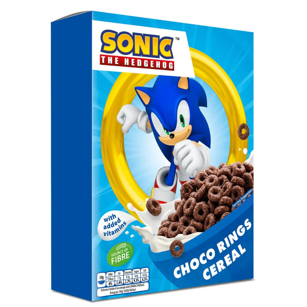 Sonic Choco Rings Cereal