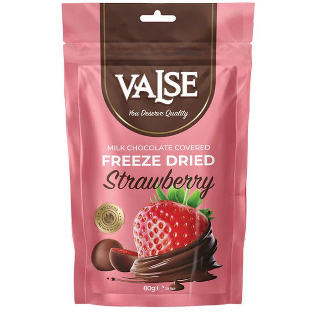 Valse Freeze Dried Strawberry & Milk Chocolate