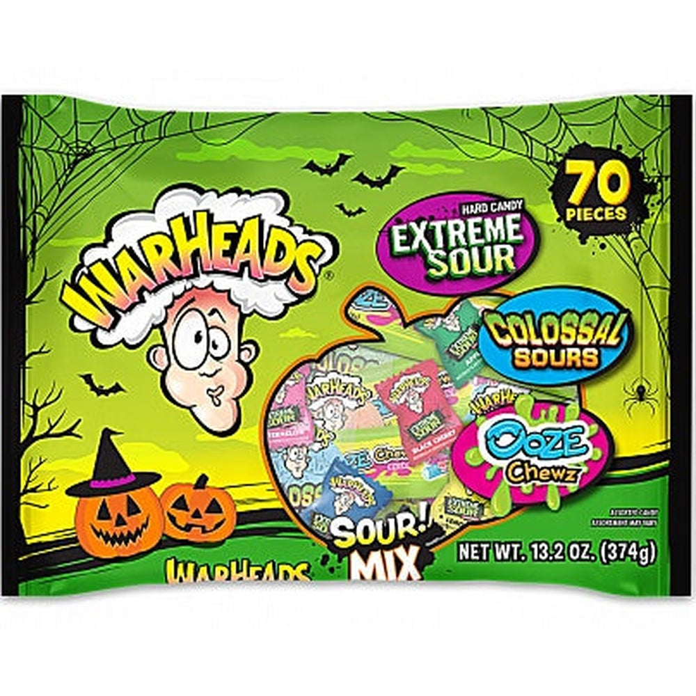 Warheads Sour Halloween Mix - My American Shop